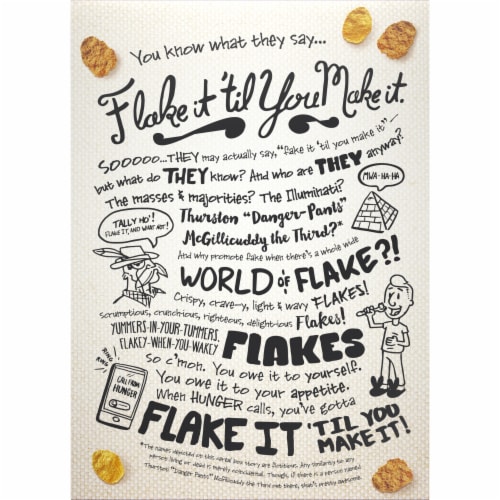 Kroger® Toasted Flakes with Fruit & Yogurt Cereal Perspective: left