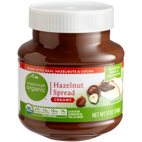 Simple Truth Organic™ Creamy Chocolate Hazelnut Spread Perspective: left
