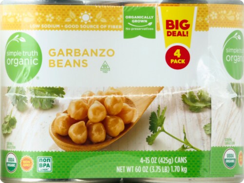Simple Truth Organic® Garbanzo Beans BIG Deal! Perspective: left