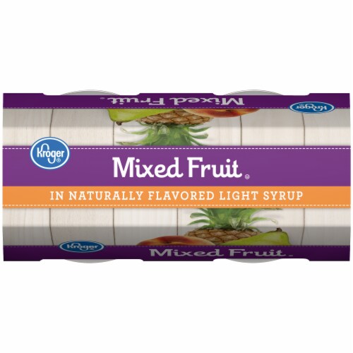 Kroger® Mixed Fruit Cups in Light Syrup Perspective: left