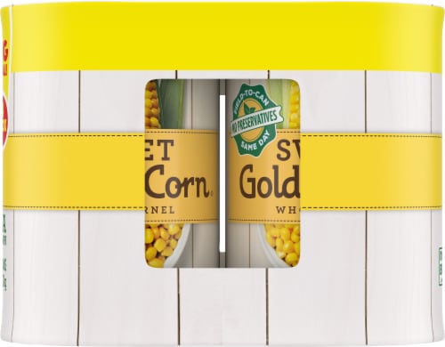 Kroger® Sweet Whole Kernel Canned Golden Corn BIG Deal! Perspective: left