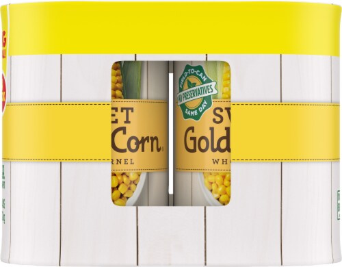 Kroger® Sweet Whole Kernel Canned Golden Corn BIG Deal! Perspective: left