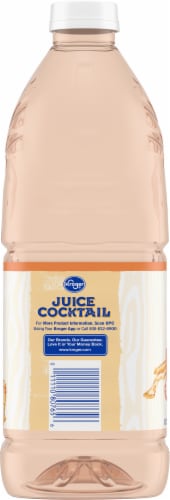 Kroger® White Cranberry Peach Flavored Juice Cocktail Perspective: left