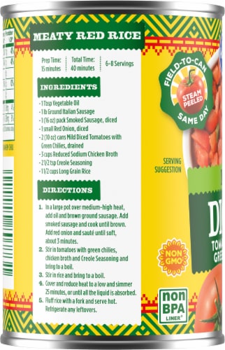 Kroger® Mild Diced Tomatoes with Green Chilies Perspective: left