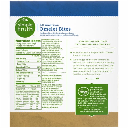 Simple Truth™ All American Omelet Bites Perspective: left