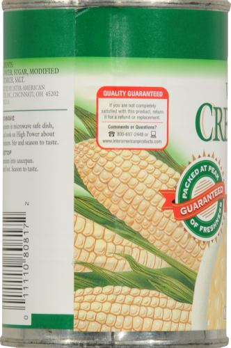 Fry's® White Sweet Cream Style Corn Perspective: left