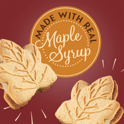 Kroger® Maple Creme Sandwich Cookies Perspective: left