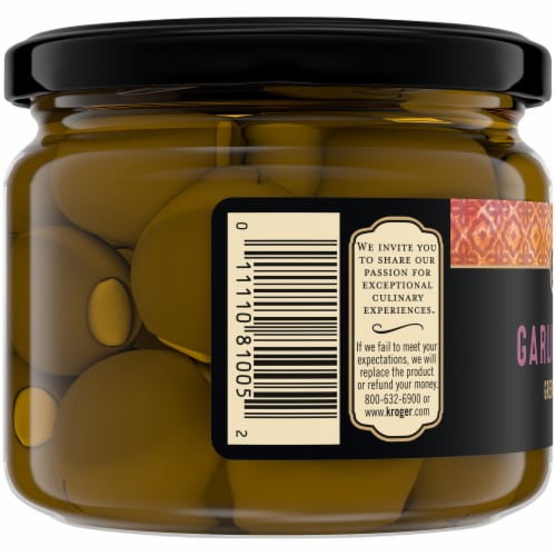 Private Selection™ Garlic Stuffed Green Olives Perspective: left