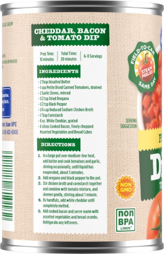 Kroger® Petite Diced Tomatoes in Tomato Juice Perspective: left