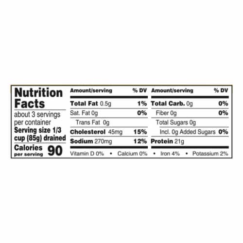 Kroger® Wild Caught Chunk Light Yellowfin Tuna in Water Perspective: left