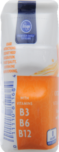 Kroger® Orange Tangerine Vitamin Liquid Water Enhancer Perspective: left