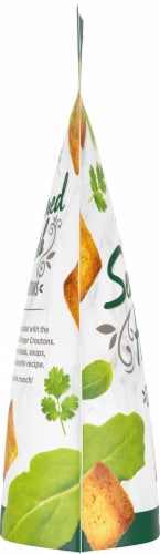 Kroger® Homestyle Seasoned Herb Croutons Perspective: left