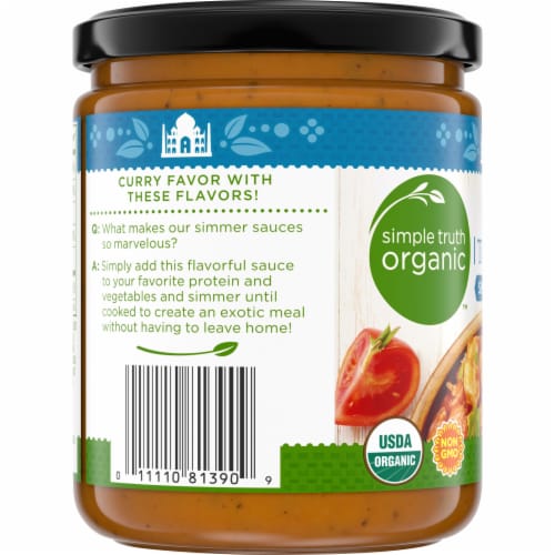 Simple Truth Organic™ Tikka Masala Simmer Sauce Perspective: left