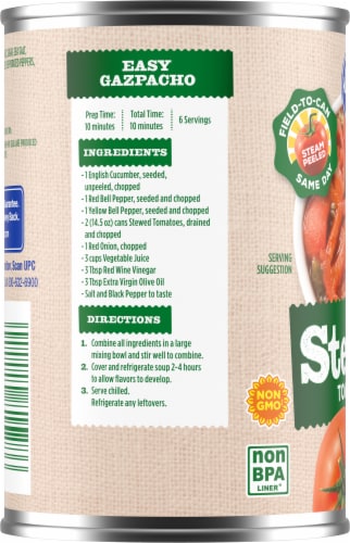 Kroger® Stewed Sliced Tomatoes in Tomato Juice Perspective: left