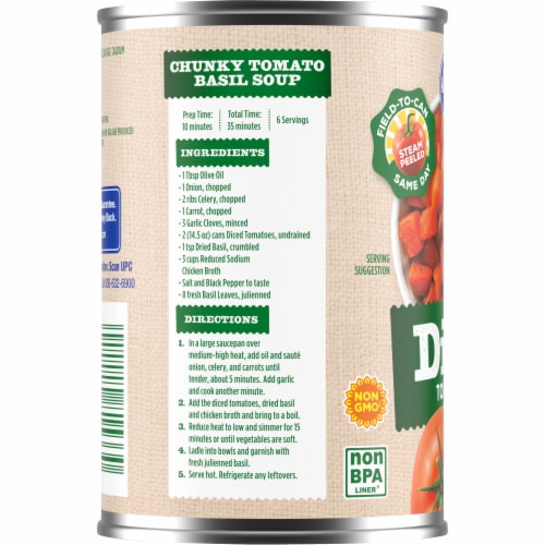 Kroger® Diced Tomatoes in Tomato Juice Perspective: left