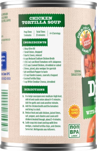 Kroger® Diced Tomatoes with Jalapenos Perspective: left
