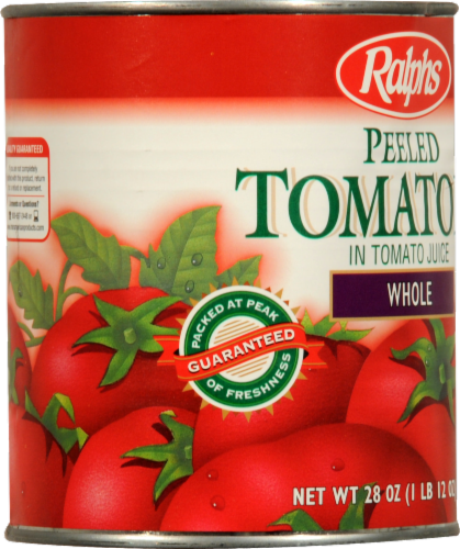 Ralphs Whole Peeled Tomatoes Perspective: left