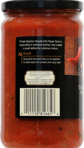 Private Selection™ Chipotle Chili Pepper Medium Salsa Perspective: left
