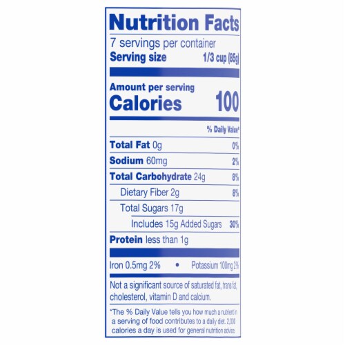 Kroger® Blueberry Pie Filling Perspective: left