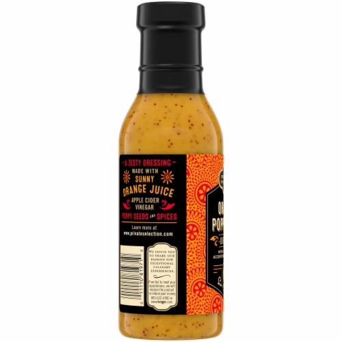 Private Selection® Orange Poppy Seed Dressing Perspective: left