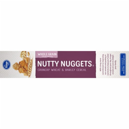 Kroger® Nutty Nuggets Crunchy Wheat & Barley Cereal Perspective: left