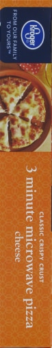 Kroger® Microwave Cheese Pizza Perspective: left