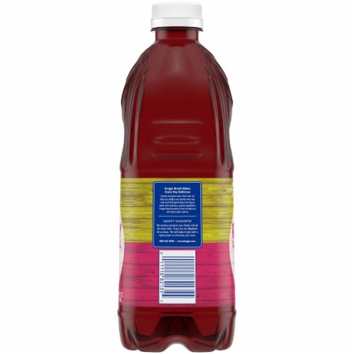 Kroger® Cranberry Raspberry Flavored Juice Cocktail Perspective: left