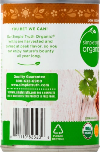 Simple Truth Organic™ Lentils Perspective: left