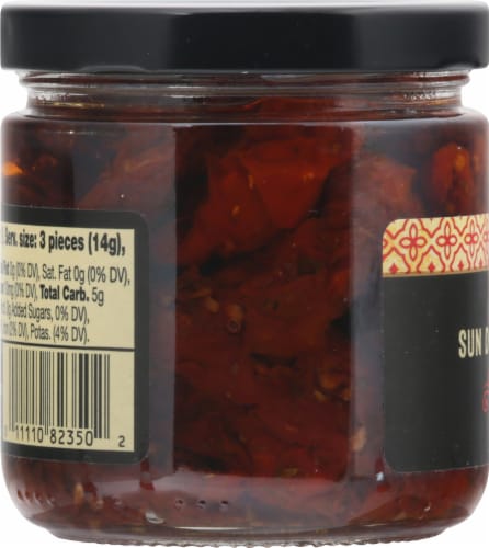 Private Selection™ Halved Sun Dried Seasoned Pure Olive Oil Tomatoes Perspective: left