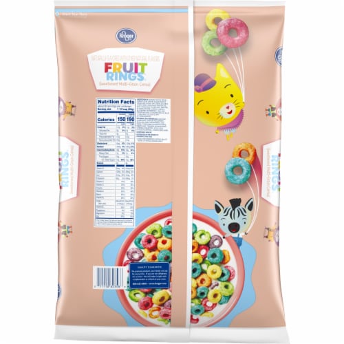 Kroger® Fruit Rings® Multi-Grain Cereal Perspective: left