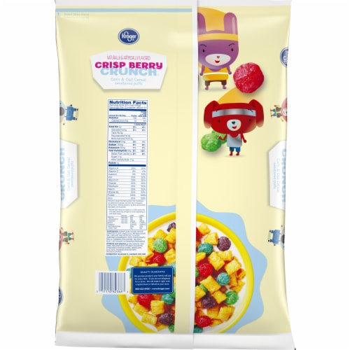 Kroger® Crisp Berry Crunch Bag Cereal Perspective: left
