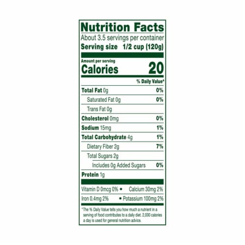 Simple Truth Organic™ No Salt Added Cut Green Beans Perspective: left