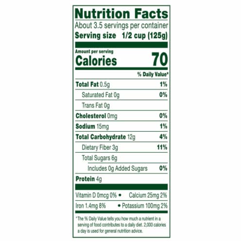 Simple Truth Organic™ No Salt Added Sweet Peas Perspective: left
