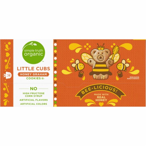 Simple Truth Organic™ Little Cubs Honey Graham Cookies Perspective: left