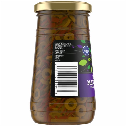 Kroger® Sliced Manzanilla Olives with Pimiento Perspective: left