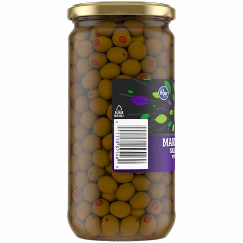 Kroger® Manzanilla Salad Olives with Pimiento Perspective: left