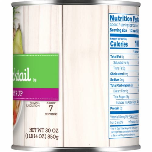 Kroger® Canned Fruit Cocktail In Heavy Syrup Perspective: left