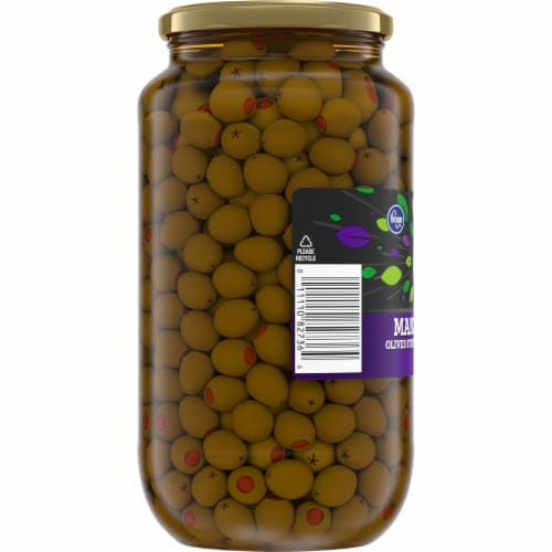 Kroger® Pimiento Stuffed Manzanilla Olives Perspective: left