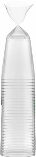 Kroger® Clear Plastic Cups Perspective: left