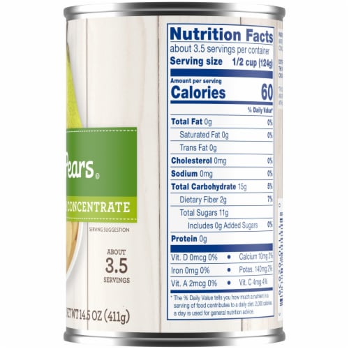Kroger® Canned Pear Slices in Pear Juice Perspective: left