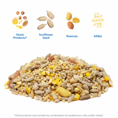 Nature's Song® Premium No-Waste Wild Bird Seed Perspective: left