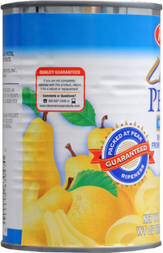 Ralphs Lite Pear Halves Perspective: left