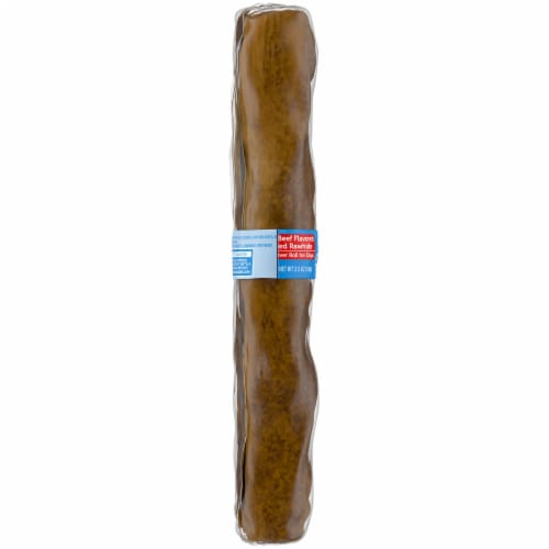 Pet Pride® Beef Flavored Basted Rawhide Retriever Roll for Dogs Perspective: left