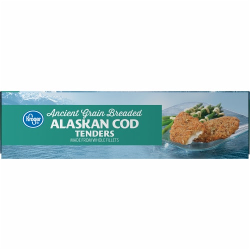 Kroger® Ancient Grain Breaded Alaskan Cod Tenders Perspective: left