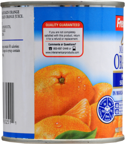 Fred Meyer® Lite Mandarin Oranges Perspective: left