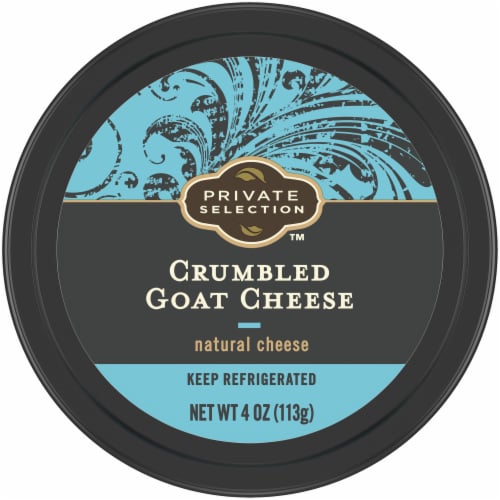 Private Selection® Crumbled Goat Cheese Perspective: left