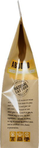 ABOUND™ Chicken & Brown Rice Recipe Dry Cat Food Perspective: left