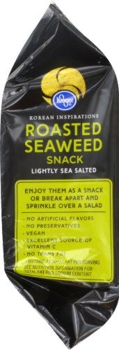 Kroger® Roasted Seaweed Snack Perspective: left