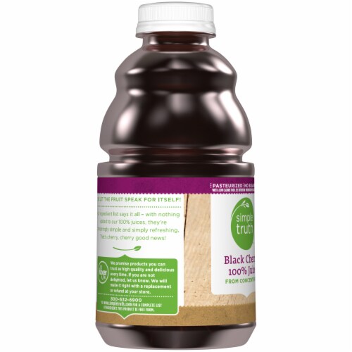 Simple Truth™ 100% Black Cherry Juice Perspective: left