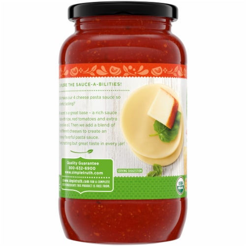 Simple Truth Organic™ 4 Cheese Pasta Sauce Perspective: left